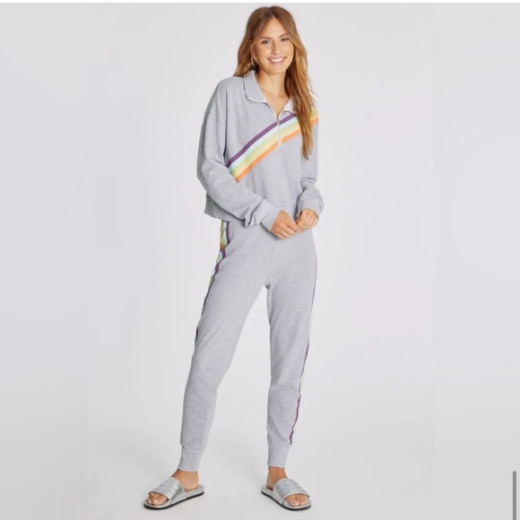 Wildfox Rainbow Stripe Matching SET!!! Size Xsmall - Picture 9 of 9